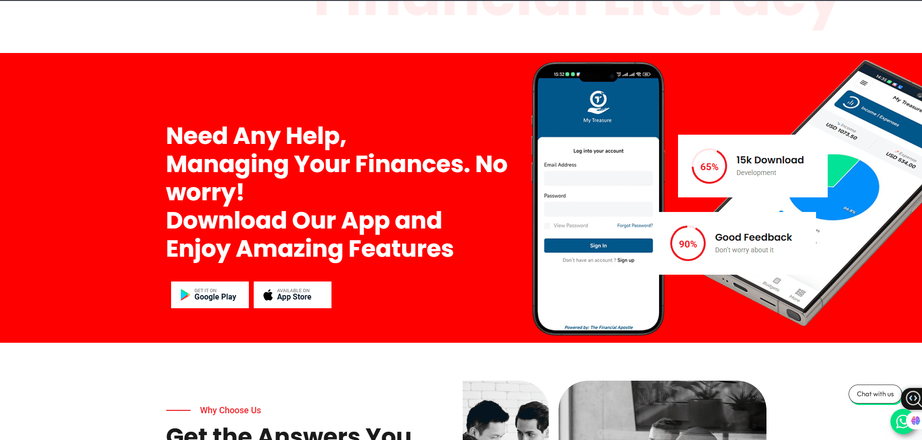 My Treasure Finance App